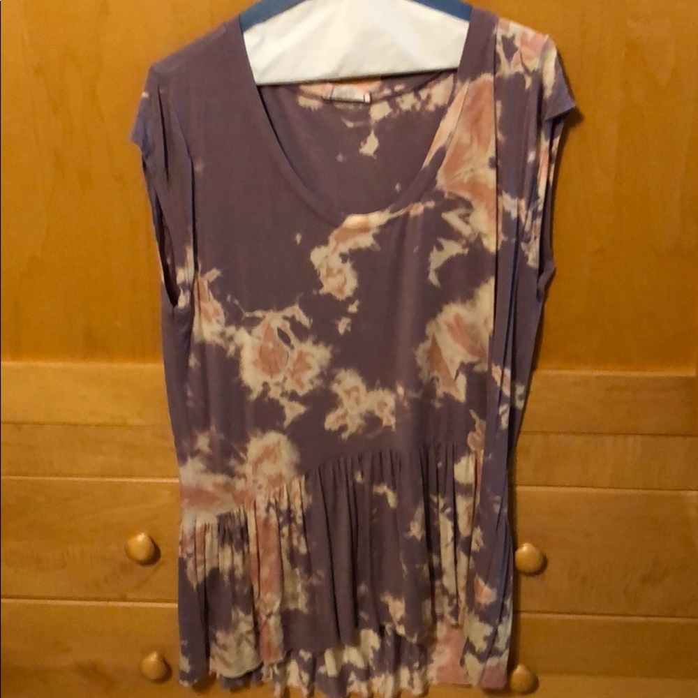 CUTE TIE DYE TOP